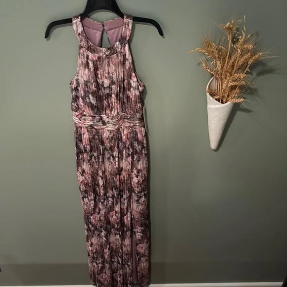 eliza j floral halter dress Eliza J Women's Floral Halter Neck Maxi Dress - White